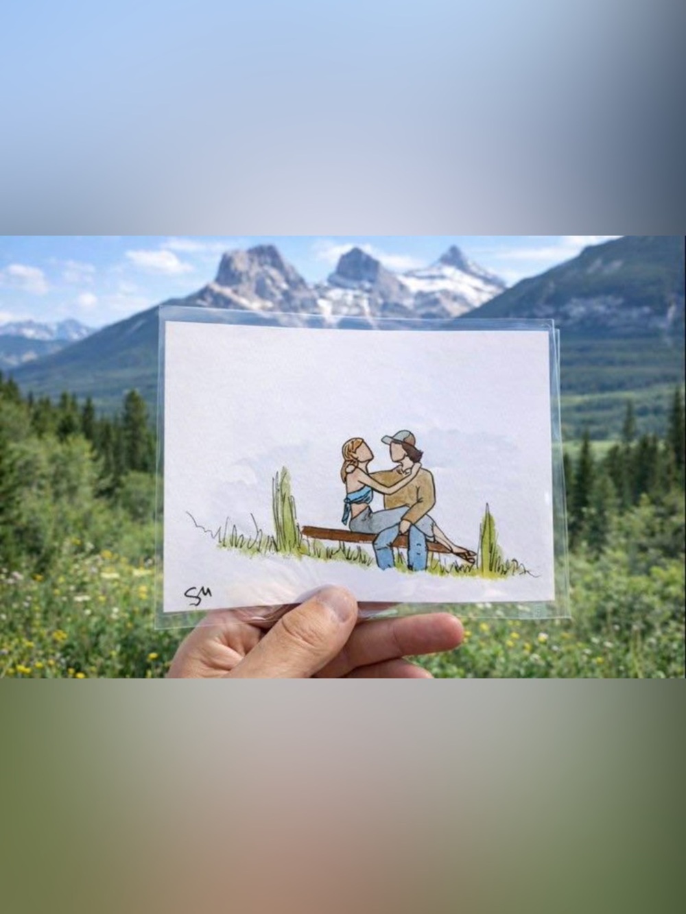 Custom Watercolor Portrait